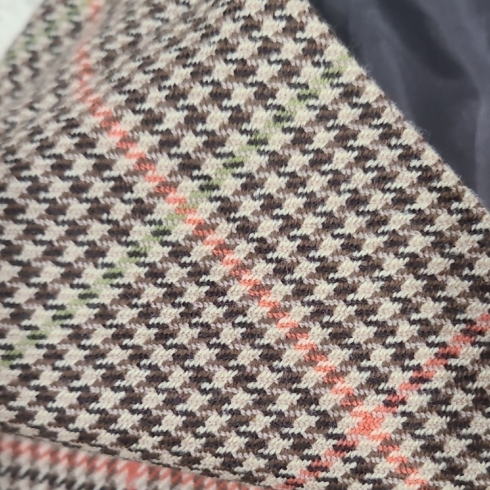 Talbots A-Line Skirt - Brown and Pink Plaid - Picture 5 of 7